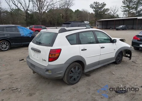 2005 Pontiac Vibe z USA, uszkodzony, nr VIN 5Y2SL638X5Z472777
